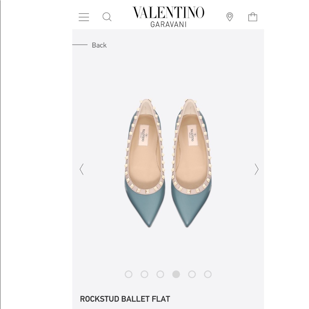 Valentino Garavani Rockstud ballet flat